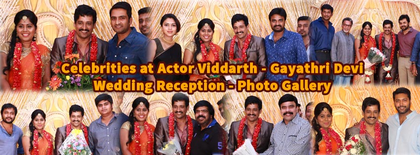 Actor Viddarth – Gayathri Devi Wedding Reception Photo Gallery