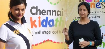 Jyothika, Pooja Kumar flagged off Chennai Kidathon