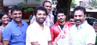 Dance Director Shobi and Team Meet Actor Kamal Haasan