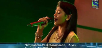 Warm Welcome Sony TV ‘Indian Idol Junior-2’ Runner-up Tamilnadu Singer Nithyashree