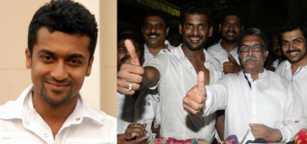 Actor Suriya letter to newly elected nadigar sanga members