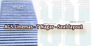 AGS Cinemas – T Nagar – Seat layout