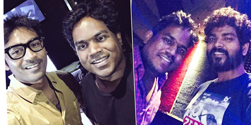 விக்னேஷ் சிவன் எழுதிய பாடலை பாடினார் தனுஷ்