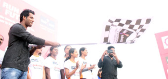 Vishal Flag Off Pen Kalvi A Run (Marathon)