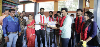ஜீவாவின் ‘கொரில்லா’ படபிடிப்புடன் தொடங்கியது